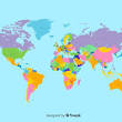 carte du monde cartographie
