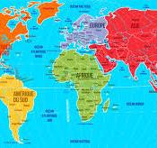 cartographie du monde entier