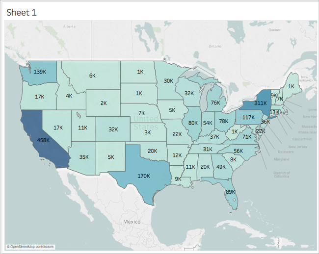 tableau software cartographie